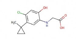 (4-chloro-2-hydroxy-5-(1-methylcyclopropyl)phenyl)glycine