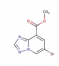 methyl 6-bromo-[1,2,4]triazolo[1,5-a]pyridine-8-carboxylate