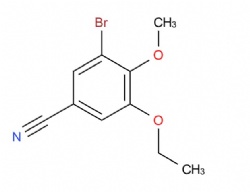 3-Bromo-5-ethoxy-4-methoxybenzonitrile