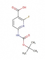 6-((tert-butoxycarbonyl)amino)-2-fluoronicotinic acid