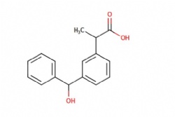 2-(3-(Hydroxy(phenyl)methyl)phenyl)propanoic acid