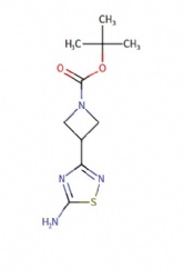 tert-butyl 3-(5-amino-1,2,4-thiadiazol-3-yl)azetidine-1-carboxylate