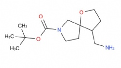 tert-butyl 4-(aminomethyl)-1-oxa-7-azaspiro[4.4]nonane-7-carboxylate