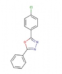 2-(4-chlorophenyl)-5-phenyl-1,3,4-oxadiazole
