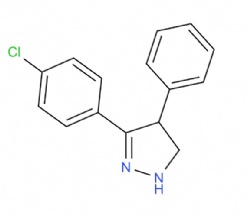 3-(4-chlorophenyl)-4-phenyl-4,5-dihydro-1H-pyrazole