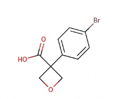 3-(4-bromophenyl)oxetane-3-carboxylic acid