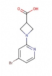 1-(4-bromopyridin-2-yl)azetidine-3-carboxylic acid