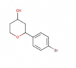 2-(4-bromophenyl)tetrahydro-2H-pyran-4-ol