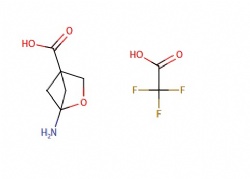 1-amino-2-oxabicyclo[2.1.1]hexane-4-carboxylic acid compound with 2,2,2-trifluoroacetic acid (1:1)