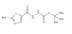 tert-butyl 2-(2-methylthiazole-5-carbonyl)hydrazine-1-carboxylate