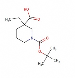 1-(tert-butoxycarbonyl)-3-ethylpiperidine-3-carboxylic acid