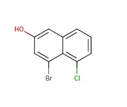 4-bromo-5-chloronaphthalen-2-ol