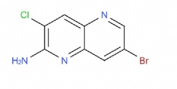 7-bromo-3-chloro-1,5-naphthyridin-2-amine