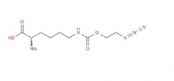 (2S)-2-amino-6-{[(2-azidoethoxy)carbonyl]amino}hexanoic acid