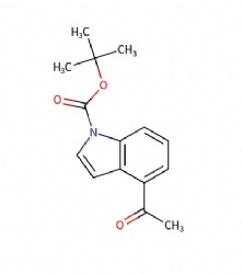 tert-butyl 4-acetyl-1H-indole-1-carboxylate