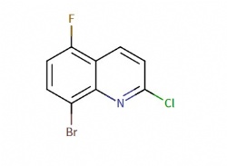 8-bromo-2-chloro-5-fluoroquinoline