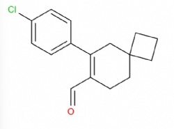 6-(4-chlorophenyl)spiro[3.5]non-6-ene-7-carbaldehyde