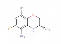 (S)-8-bromo-6-fluoro-3-methyl-3,4-dihydro-2H-benzo[b][1,4]oxazin-5-amine