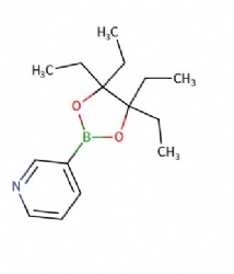 Pyridine, 3-(4,4,5,5-tetraethyl-1,3,2-dioxaborolan-2-yl)-