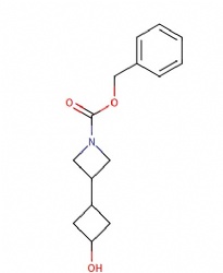benzyl 3-(3-hydroxycyclobutyl)azetidine-1-carboxylate