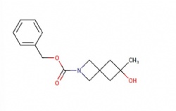 benzyl 6-hydroxy-6-methyl-2-azaspiro[3.3]heptane-2-carboxylate