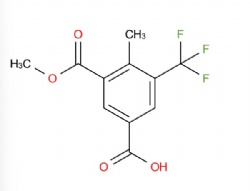 3-(methoxycarbonyl)-4-methyl-5-(trifluoromethyl)benzoic acid