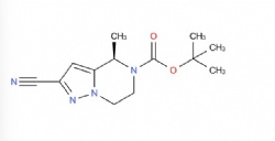 tert-butyl (4R)-2-cyano-4-methyl-4H,5H,6H,7H-pyrazolo[1,5-a]pyrazine-5-carboxylate