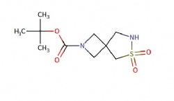tert-butyl 6-thia-2,7-diazaspiro[3.4]octane-2-carboxylate 6,6-dioxide