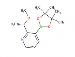 2-[(1S)-1-methoxyethyl]-3-(4,4,5,5-tetramethyl-1,3,2-dioxaborolan-2-yl)pyridine