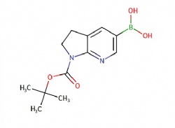 (1-(tert-butoxycarbonyl)-2,3-dihydro-1H-pyrrolo[2,3-b]pyridin-5-yl)boronic acid