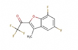 1-(5,7-difluoro-3-methylbenzofuran-2-yl)-2,2,2-trifluoroethan-1-one