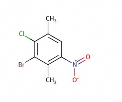 3-Bromo-2-chloro-1,4-dimethyl-5-nitrobenzene