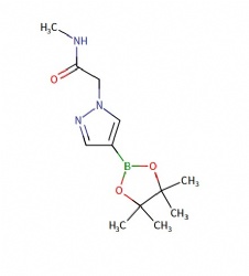 N-methyl-2-(4-(4,4,5,5-tetramethyl-1,3,2-dioxaborolan-2-yl)-1H-pyrazol-1-yl)acetamide