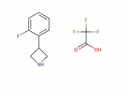 3-(2-Fluorophenyl)azetidine, trifluoroacetic acid