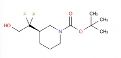 tert-butyl (R)-3-(1,1-difluoro-2-hydroxyethyl)piperidine-1-carboxylate