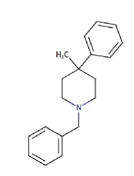 1-benzyl-4-methyl-4-phenylpiperidine
