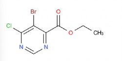 Ethyl 5-bromo-6-chloro-pyrimidine-4-carboxylate