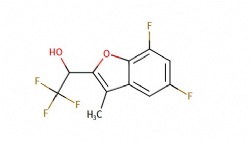 1-(5,7-difluoro-3-methylbenzofuran-2-yl)-2,2,2-trifluoroethan-1-ol