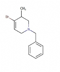 1-benzyl-4-bromo-3-methyl-1,2,3,6-tetrahydropyridine