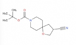 tert-butyl 3-cyano-1-oxa-8-azaspiro[4.5]decane-8-carboxylate