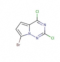 7-bromo-2,4-dichloropyrrolo[2,1-f][1,2,4]triazine
