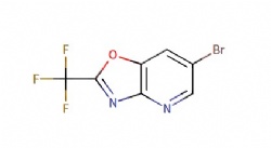 6-bromo-2-(trifluoromethyl)oxazolo[4,5-b]pyridine
