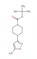 tert-butyl 4-(5-aminoisoxazol-3-yl)piperidine-1-carboxylate