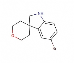 5-bromo-2',3',5',6'-tetrahydrospiro[indoline-3,4'-pyran]