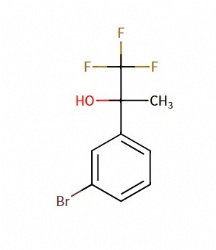 2-(3-Bromophenyl)-1,1,1-trifluoropropan-2-ol