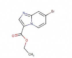 ethyl 7-bromoimidazo[1,2-a]ethyl 7-bromoimidazo[1,2-a]pyridine-3-carboxylatepyridine-3-carboxylate