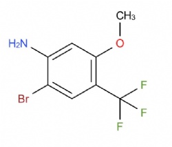 2-bromo-5-methoxy-4-(trifluoromethyl)aniline