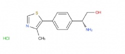 (R)-2-amino-2-(4-(4-methylthiazol-5-yl)phenyl)ethan-1-ol hydrochloride