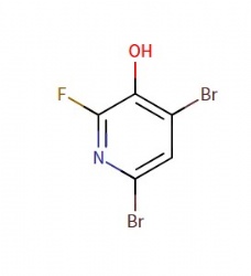 4,6-dibromo-2-fluoropyridin-3-ol