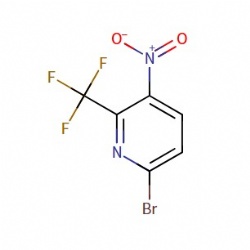 6-bromo-3-nitro-2-(trifluoromethyl)pyridine